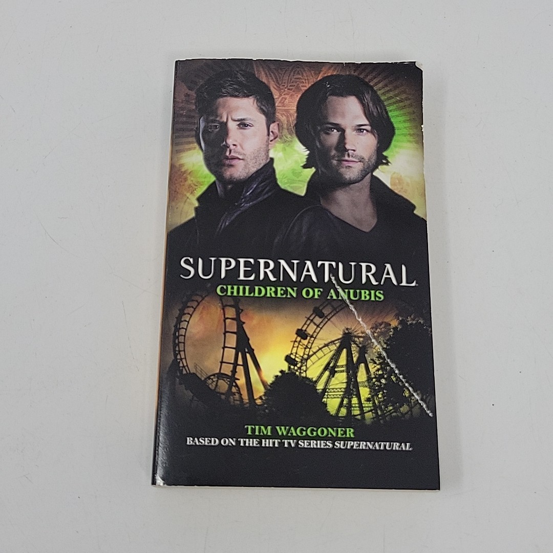 Supernatural – Children of Anubis by Tim Waggoner (2019, Mass Market) Sm DAMAGE