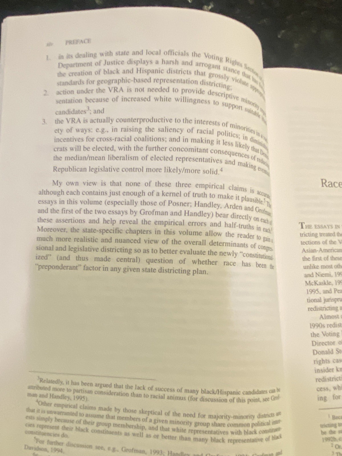 Race and Redistricting in the 1990s by Lisa Handley, Matthew Schousen, Mark…