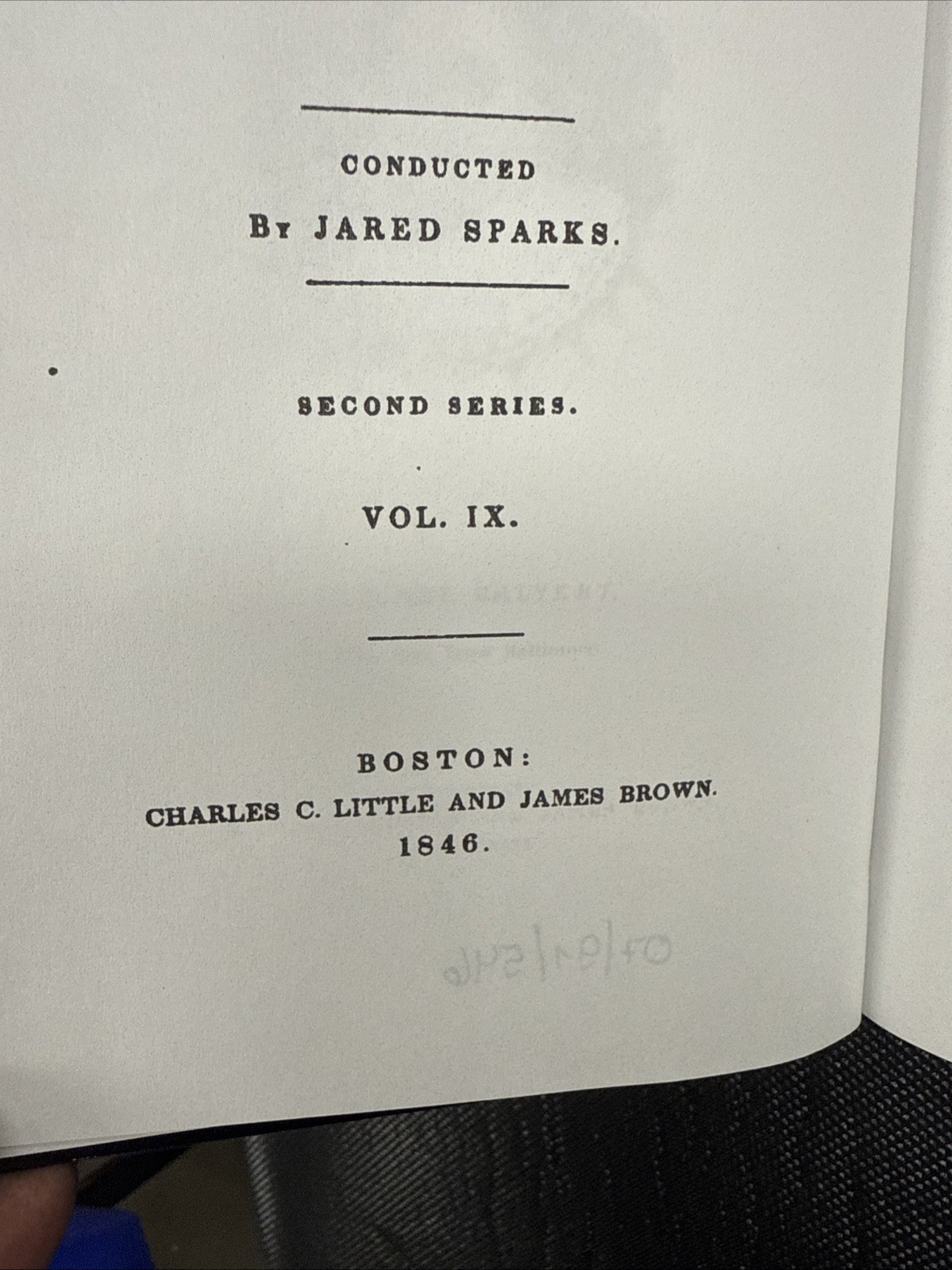 Lives of Leonard Calvert, Samuel Ward, and Thomas Posey by William Gammell…