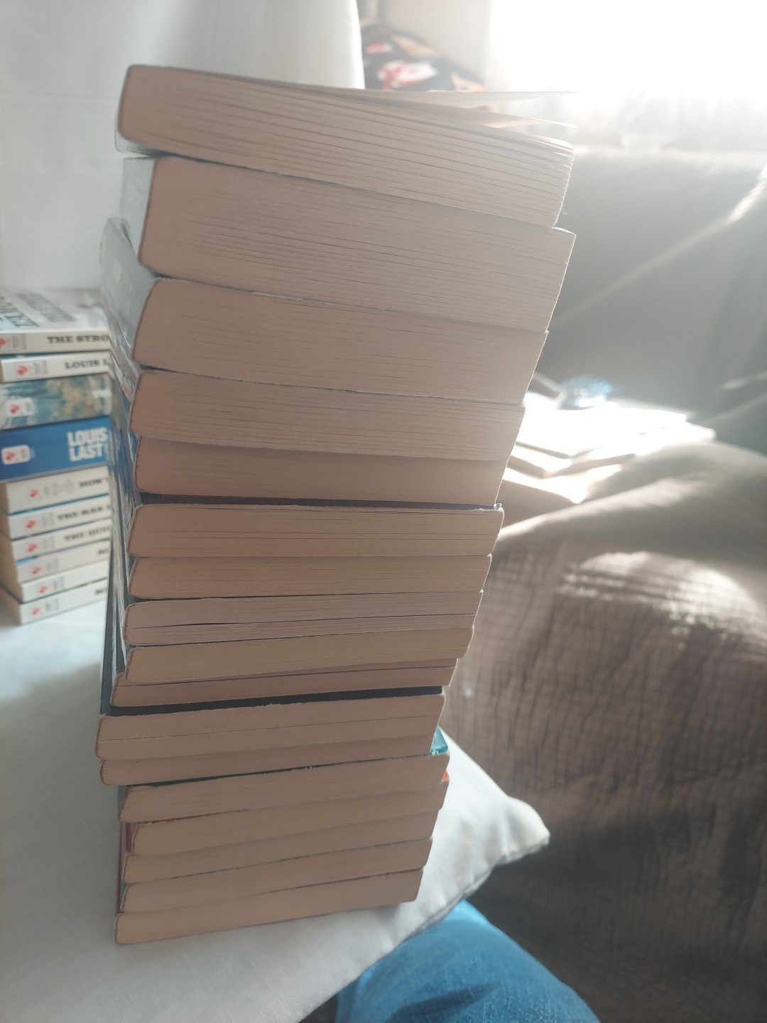 17 Book Set *The Sackett Series Paperback Book Collection By Louis L’Amour (U30