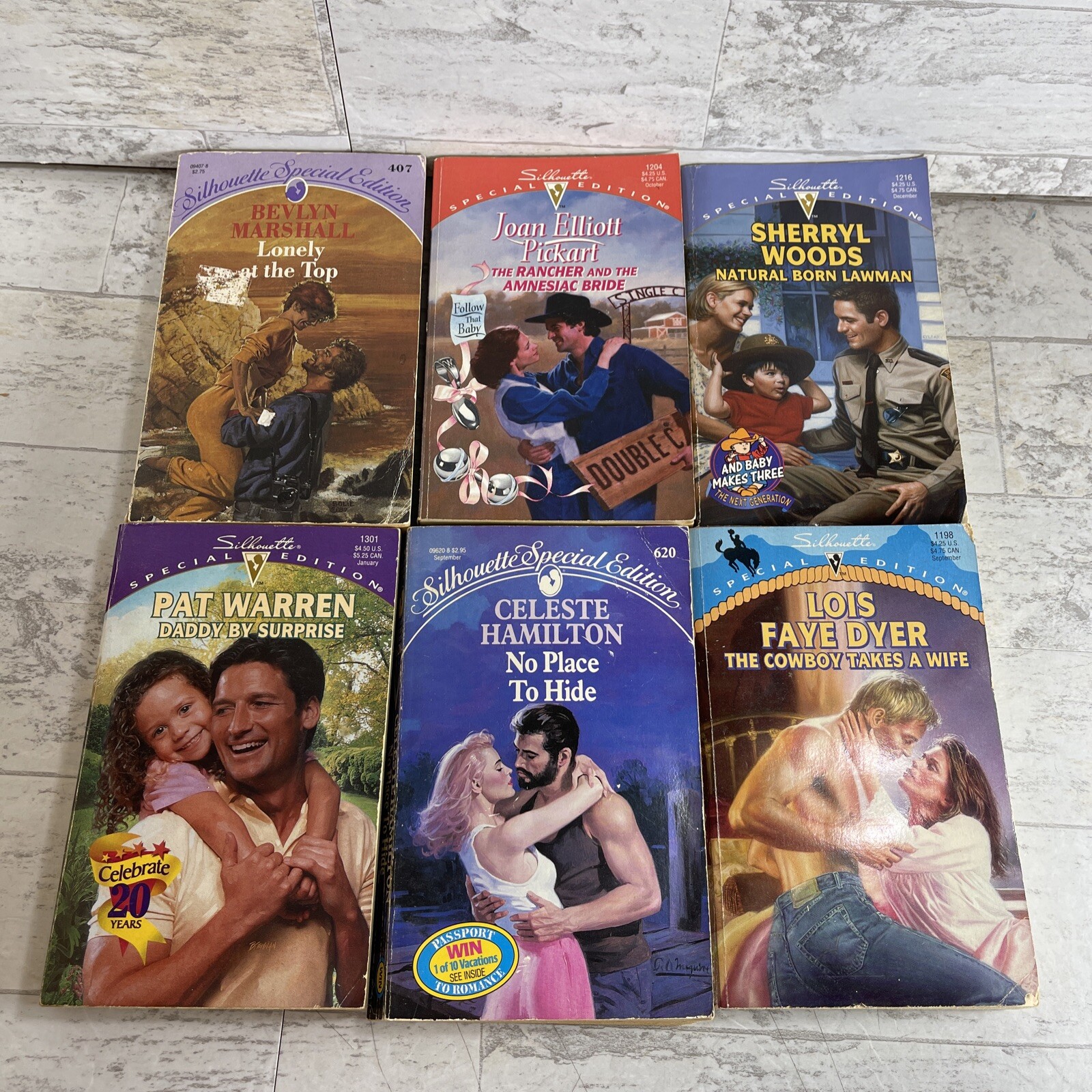Lot of 34 Silhouette Special Edition Romance Novels Vintage Fiction Books. Love