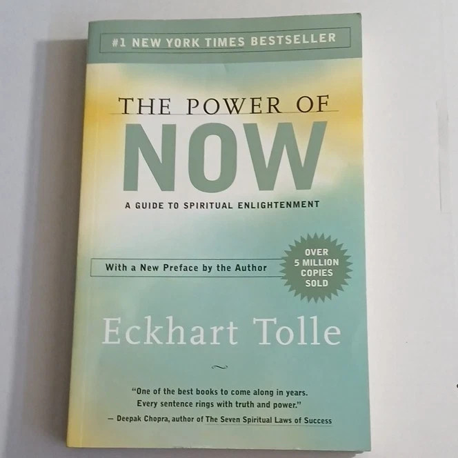 The Power of Now Eckhart Tolle Paperback New World Library Spirituality Guide