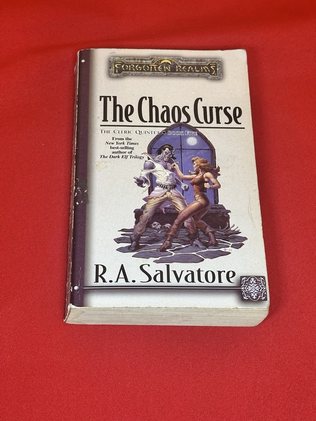 R.A. Salvatore Paperback Lot of 6 Fantasy Books