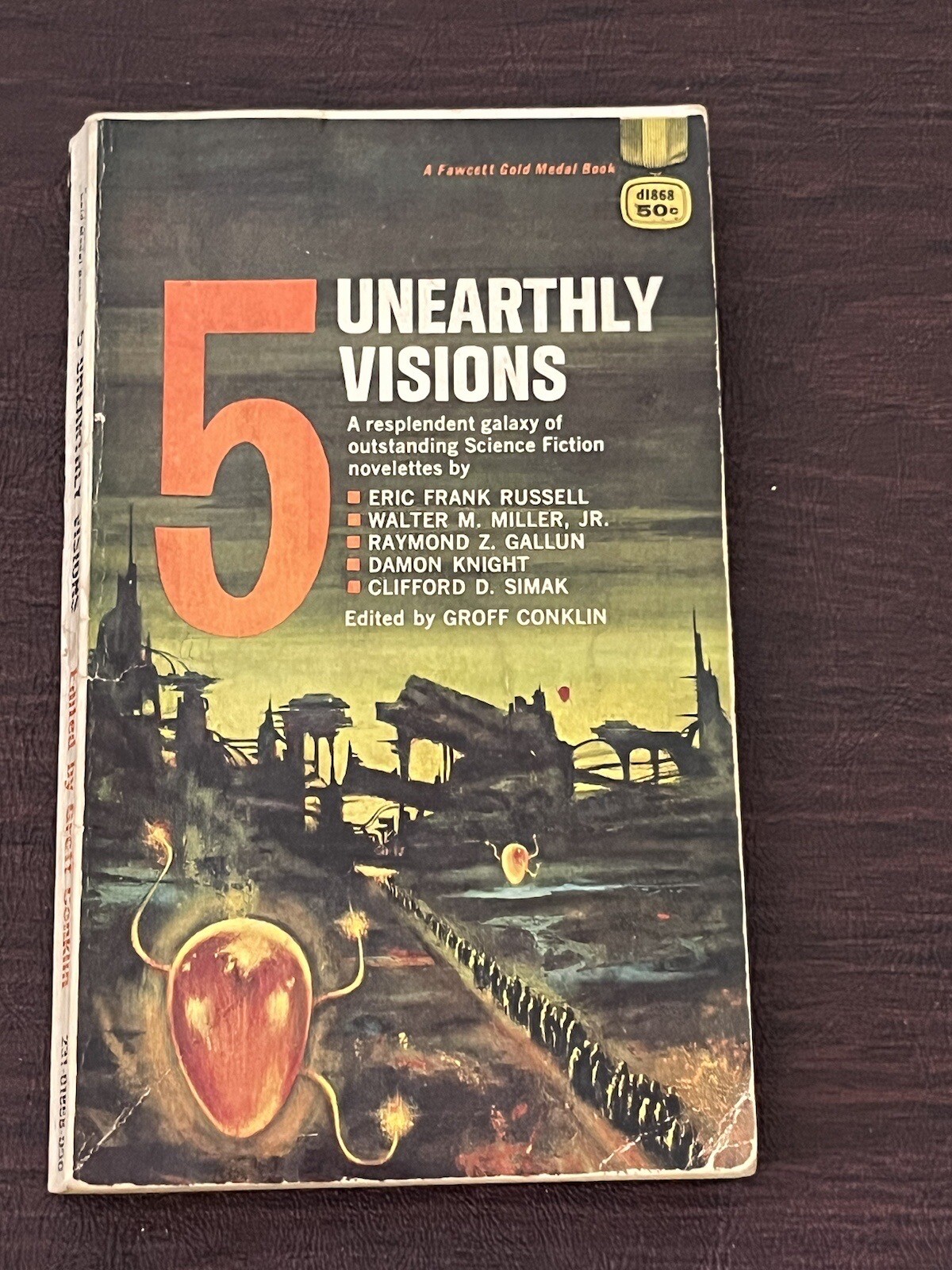 Groff Conklin lot DIMENSION 4 GRAVEYARD READER MIND UNLEASHED 5 UNEARTHLY VISION