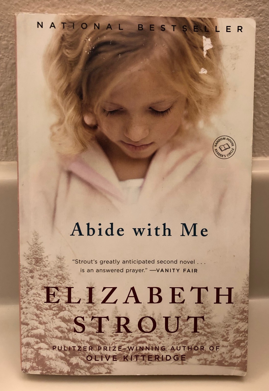 Abide with Me, Elizabeth Strout Loss, faith, fallibility „Good“ w flaw trade PB