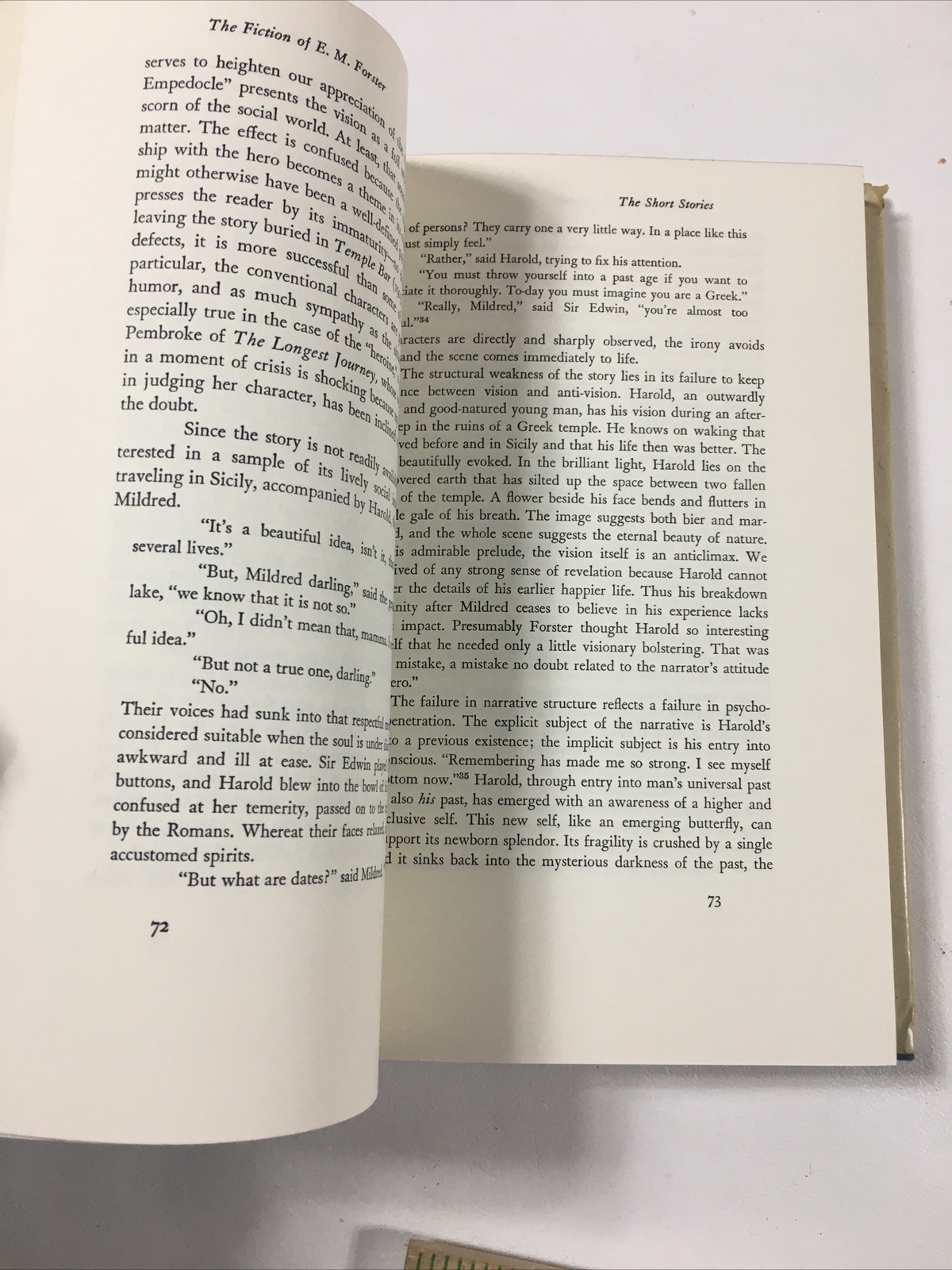 The Fiction Of E.M. Forster – George H. Thomson (Hardcover, Dust Jacket, 1967)