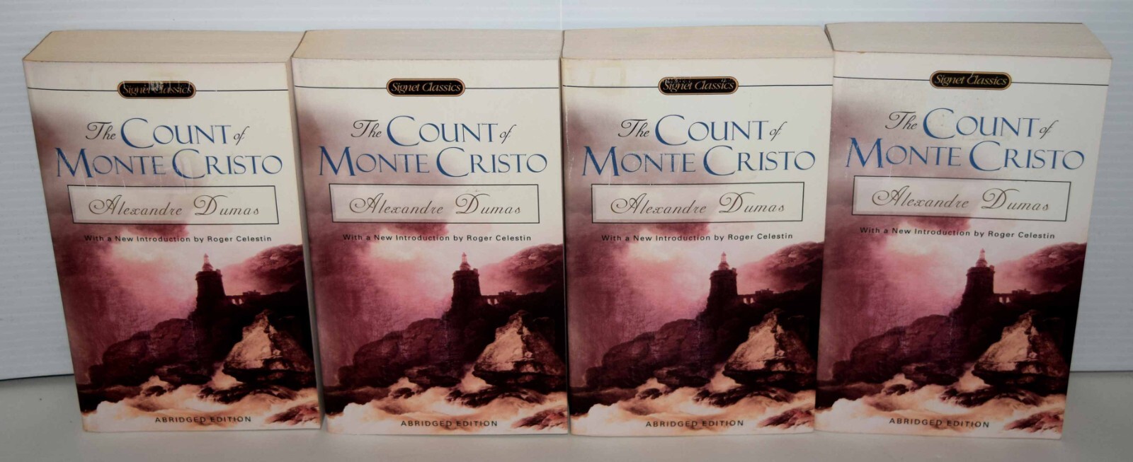 Lot of 4 Paperback Copies The Count Of Monte Cristo / Dumas Brand New FREE SHIPP