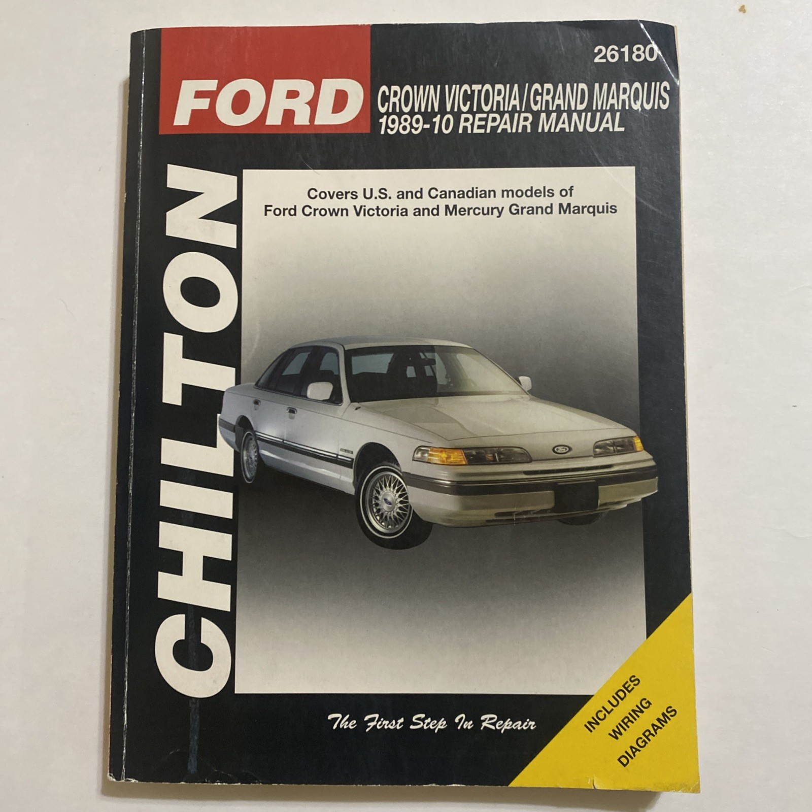 Chilton Ford Crown Victoria Grand Marquis Repair Manual 1989-2010 26180