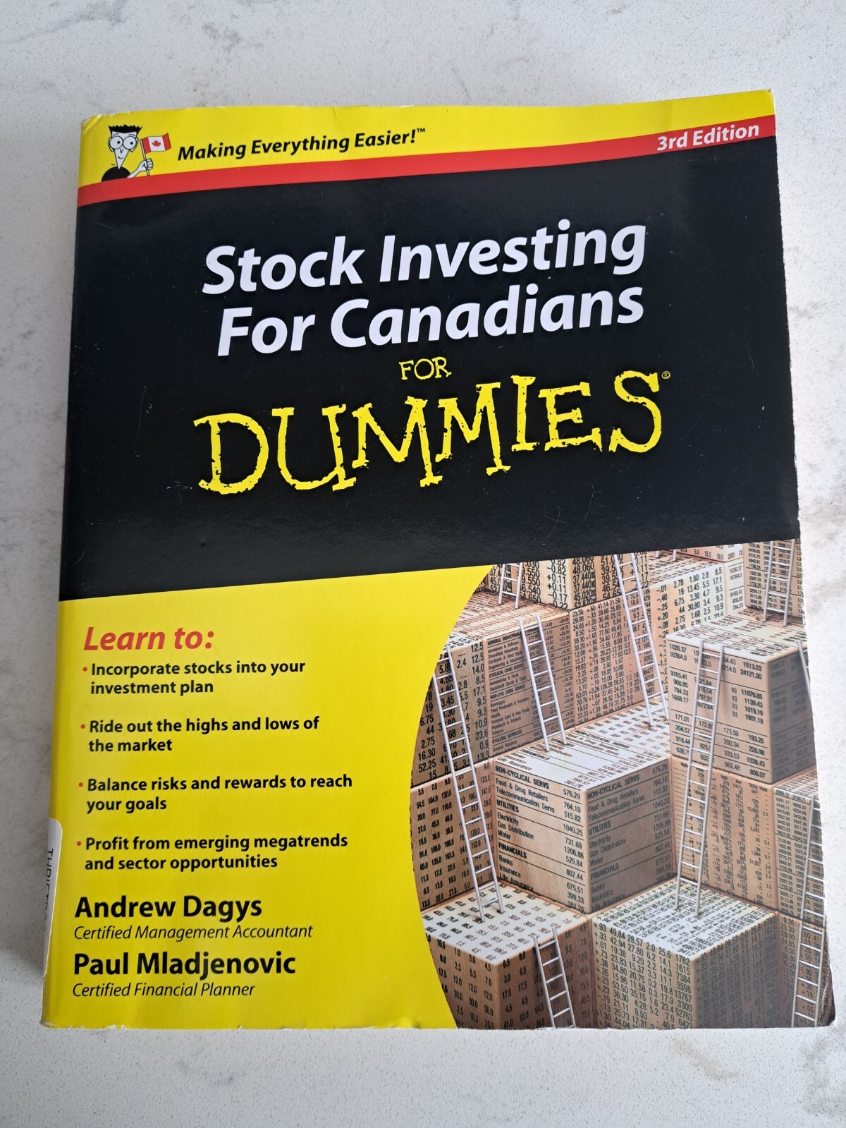 Stock investing for Canadians for dummies! 3rd Edition! FREE SHIPPING!!!