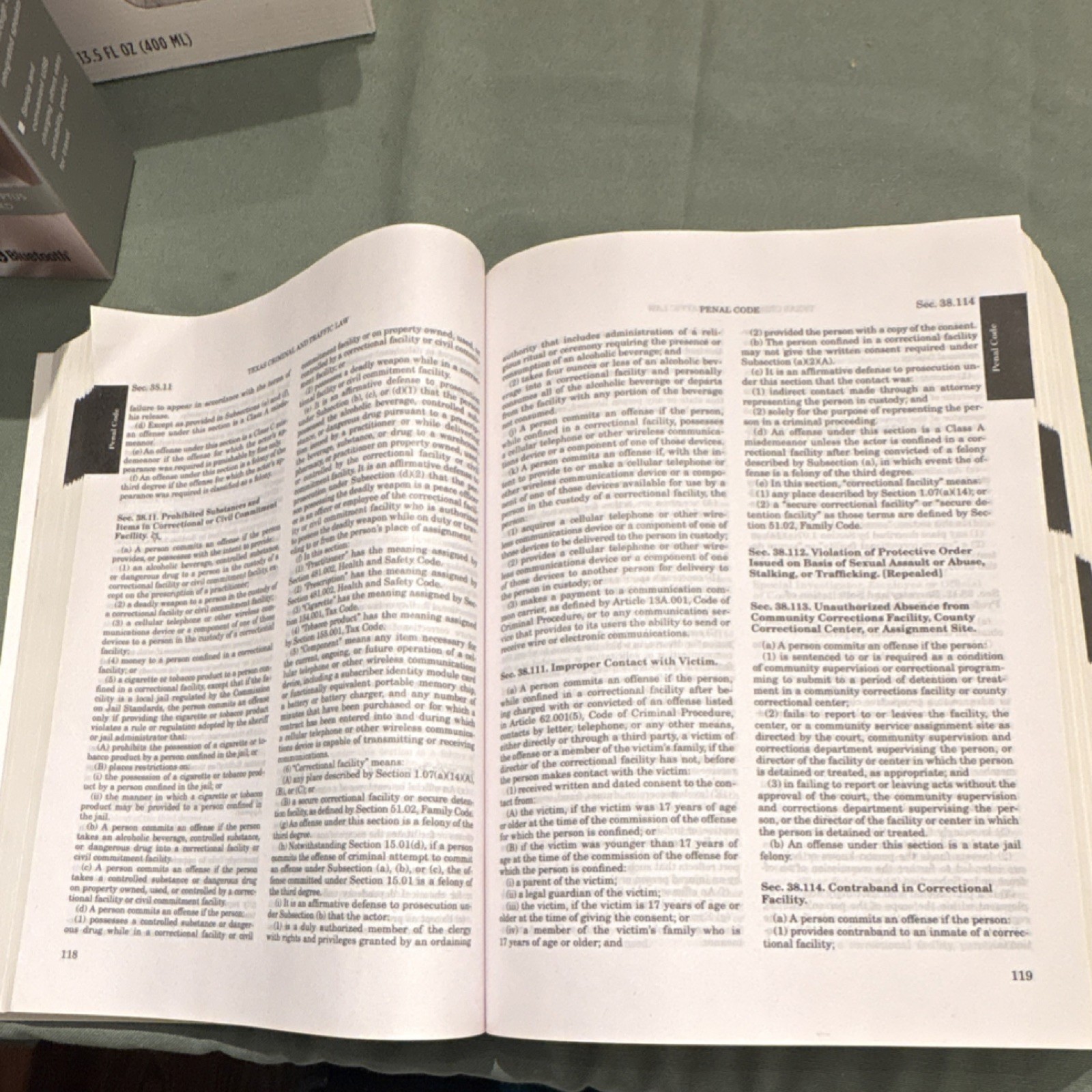 Blue360 Media Texas Criminal and Traffic Law Manual 2021-2022 Edition Paperback