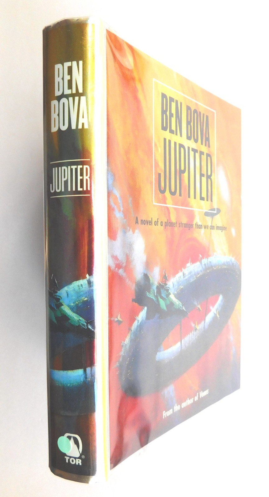 BEN BOVA High grade 2001 collectible hardcover SATURN 402 pages Unread copy