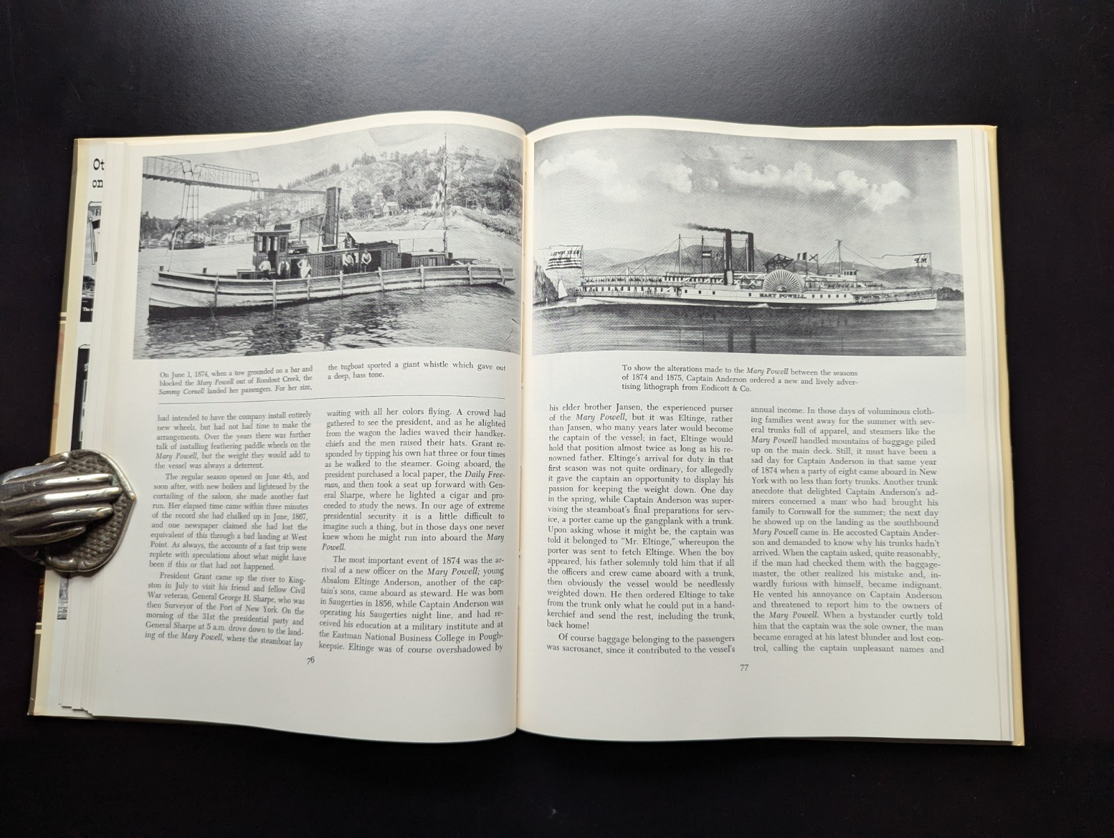 The Mary Powell Queen Of The Hudson Donald Ringwald Steamboat History