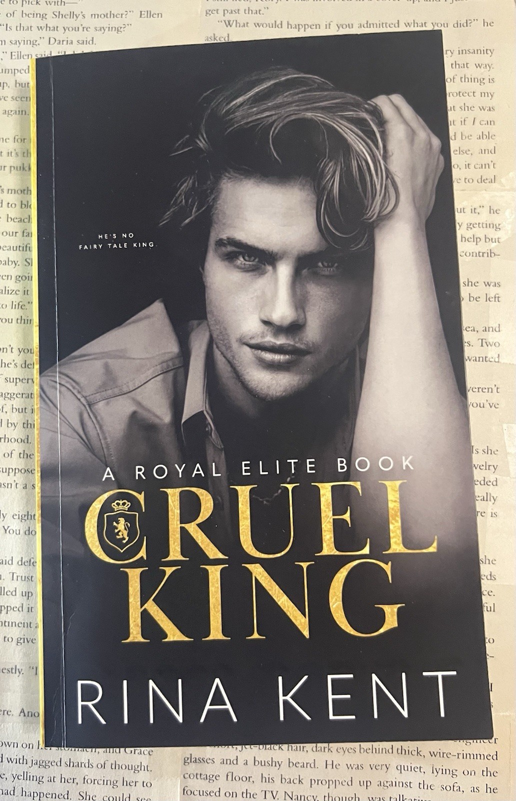 Cruel King by Rina Kent- Dark Romance (Royal Elite) OOP-VERY RARE- 1st indie