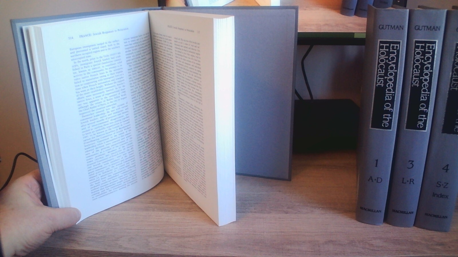 Encyclopedia of the Holocaust – Complete Set of 4 from 1990
