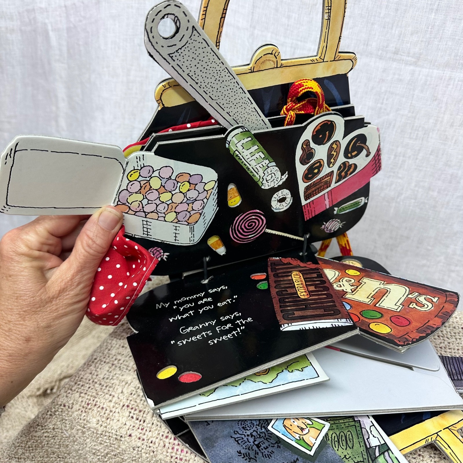 My Granny’s Purse by P. H. Hanson 2003 Children’s Board Books Vintage Rare Craft