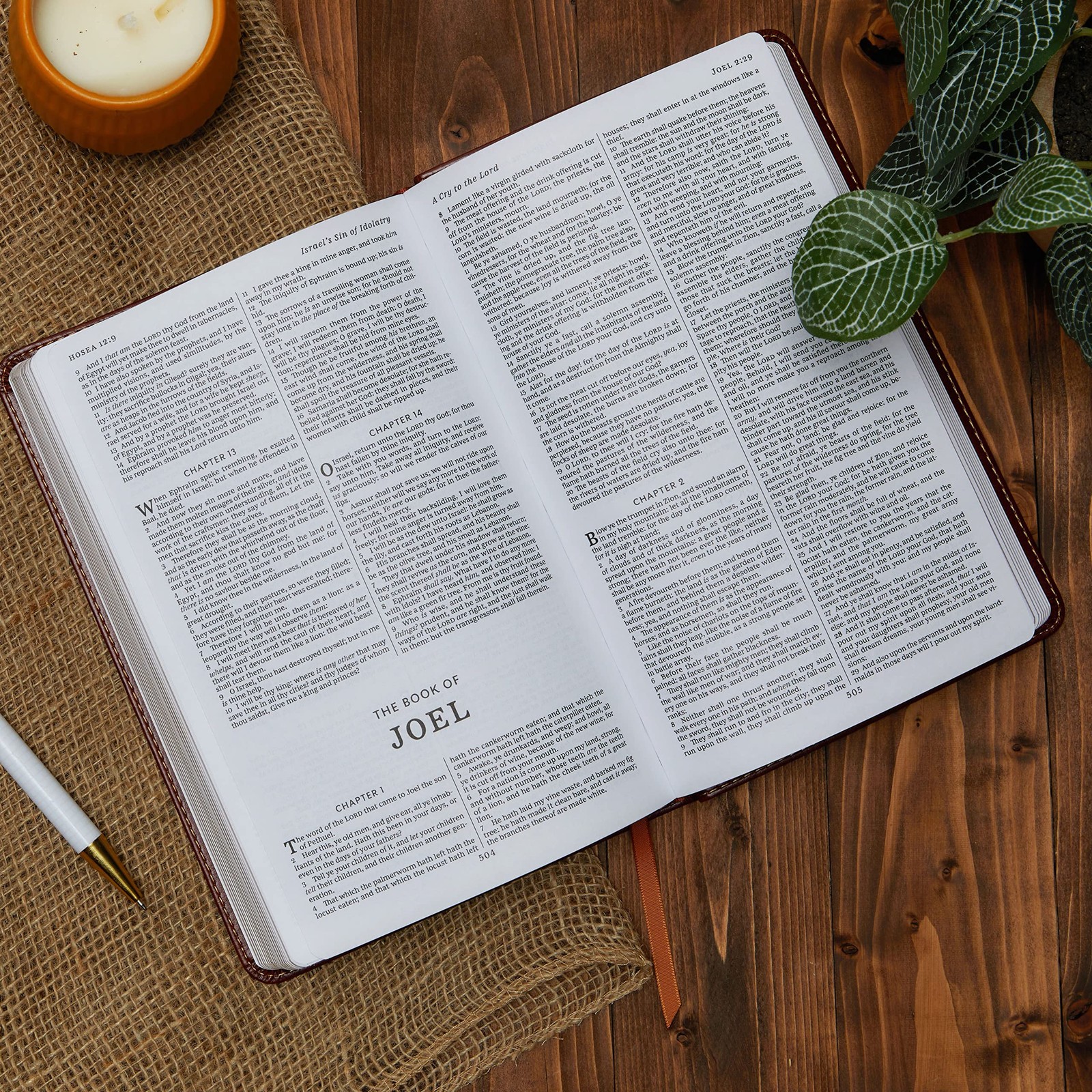 KJV Holy Bible: Gift and Award, Black Leather-Look, Red Letter, Comfort…