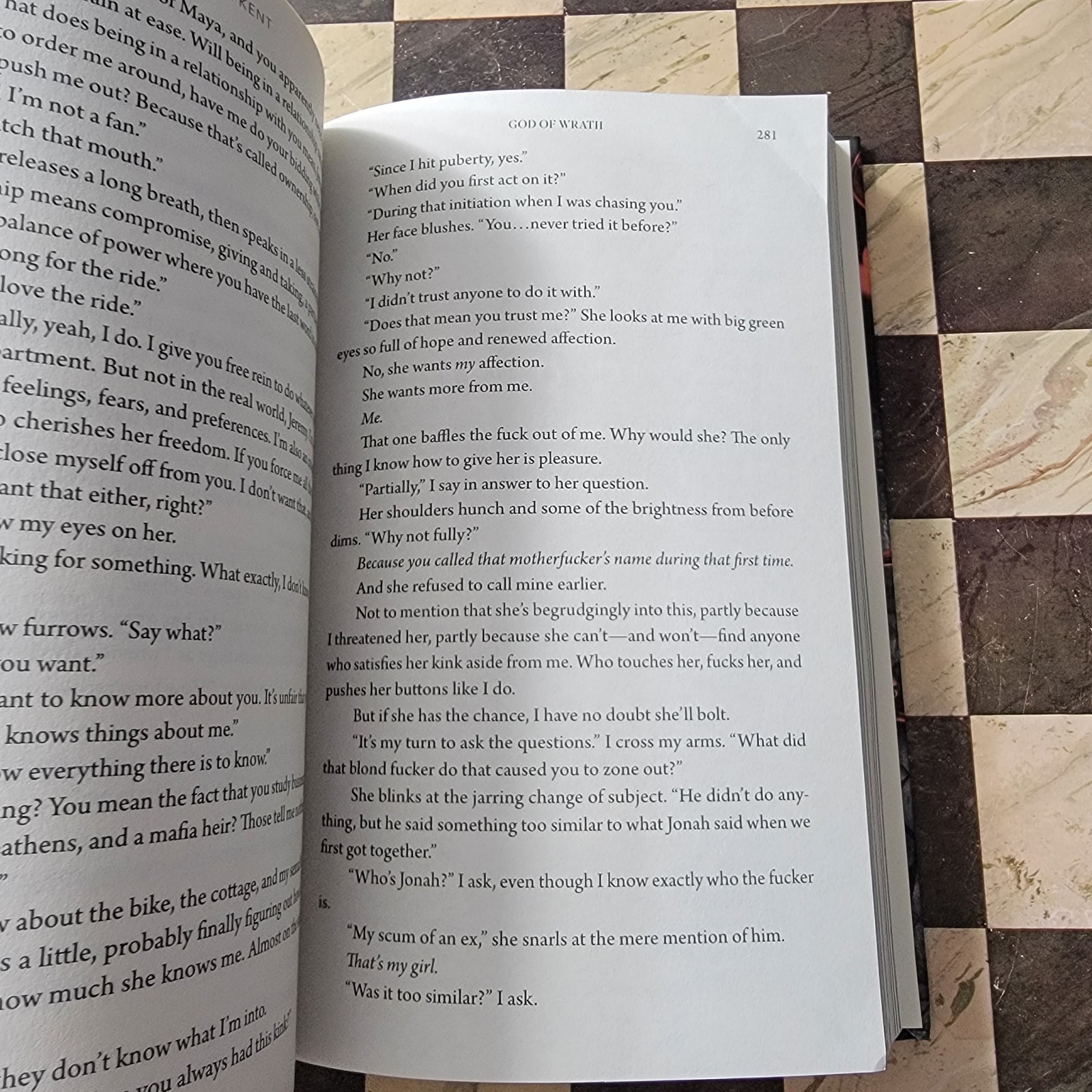 God of Wrath : Special Edition Print by Rina Kent (2022, Hardcover)