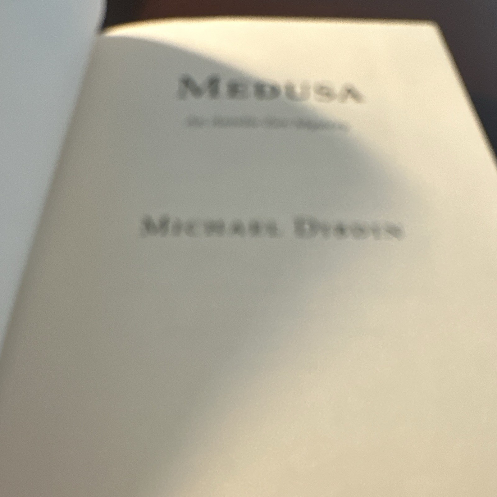 Pantheon Books Medusa Aurelio Zen Mystery Michael Dibdin Hardcover 2003 DJ