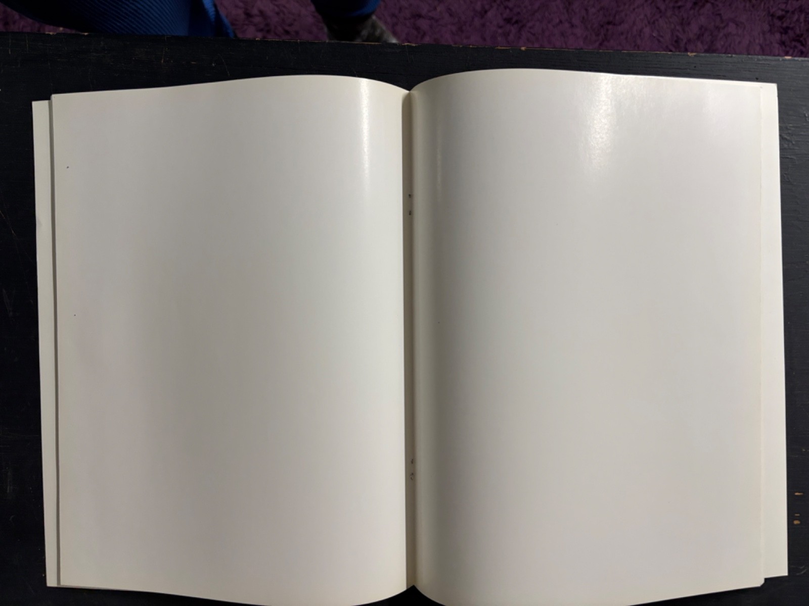 Blank Catalog Heavy Cover Glossy Paper 88 glossy pages staple-bound 8.5×11″