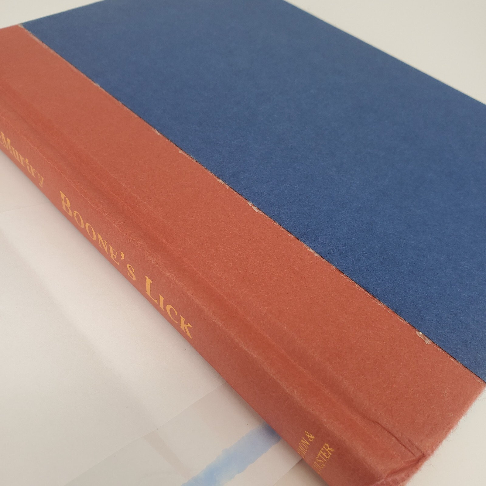 Boone’s Lick by Larry McMurtry (2000) 1st Edition 1st Printing HC/DJ + Cover