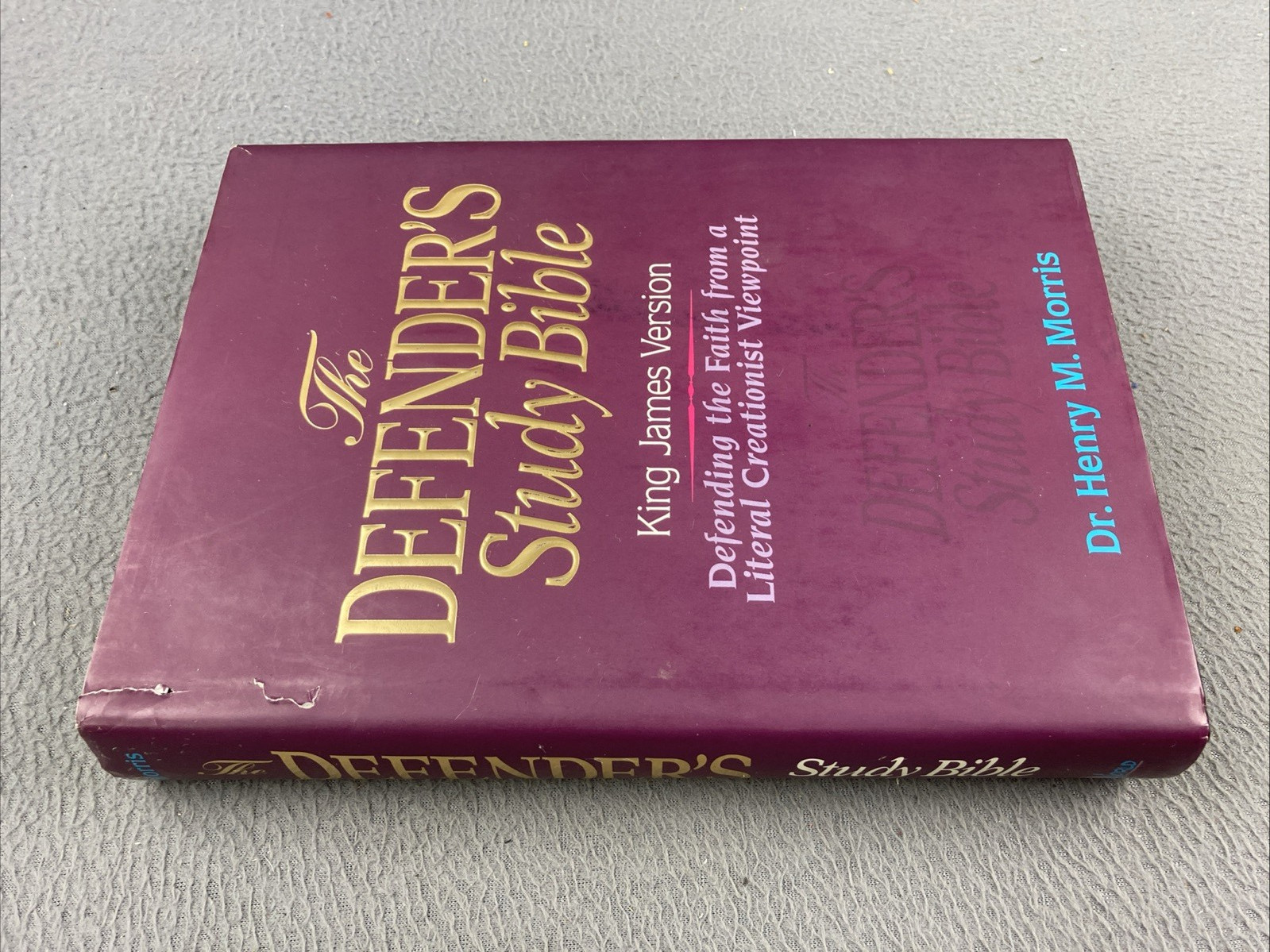 The Defender’s Study Bible King James Version – Hardcover Morris, Henry M.