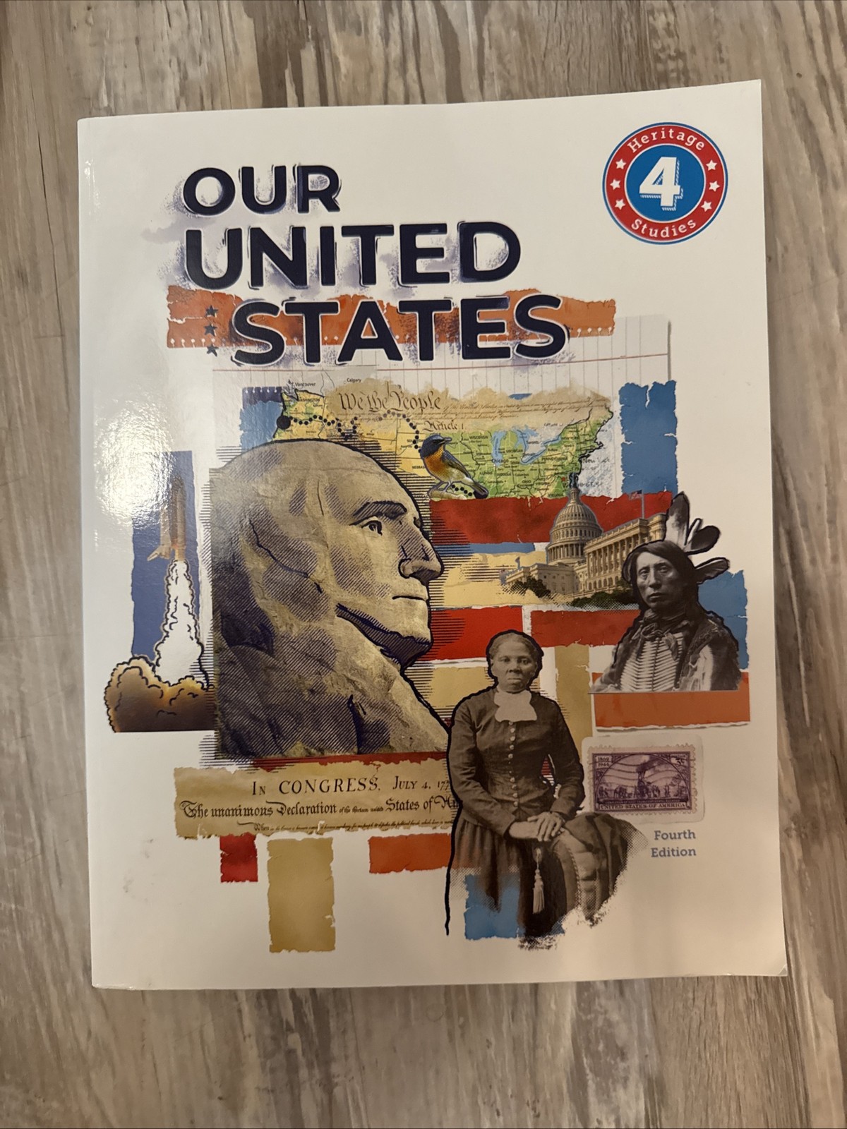 NEW-BJU Heritage Studies 4th Grade Our United States 4th Ed. Text and Activities