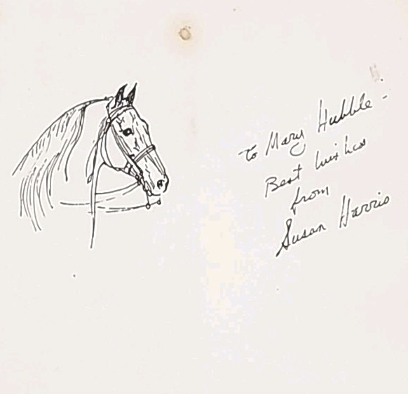 Grooming to Win by Susan E Harris Sighned Horse Husbandry Hardcover 1977 Book