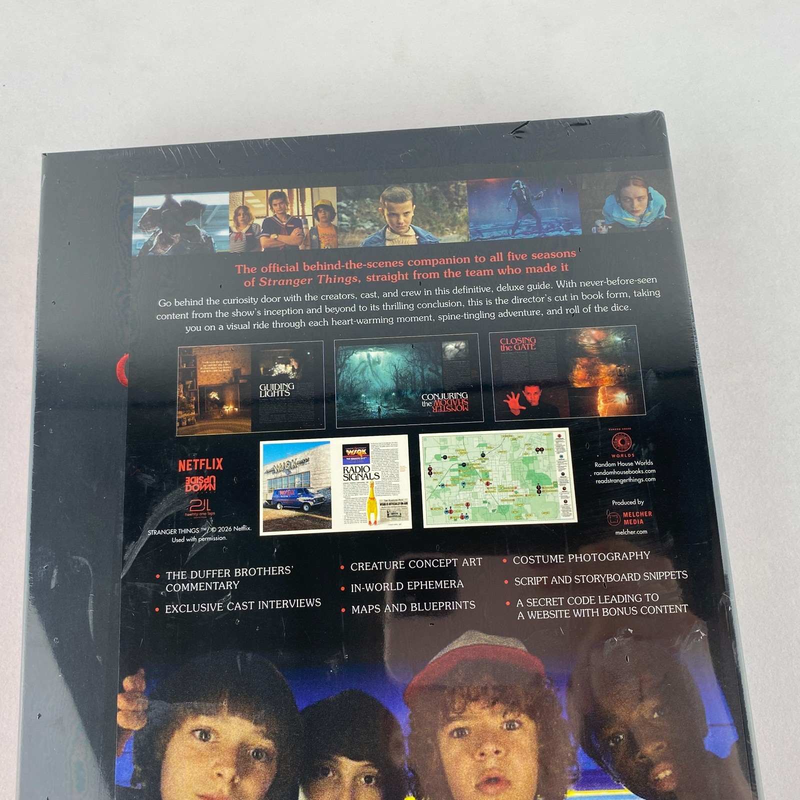 Stranger Things The Offical Story Behind The Legendary Series Hardcover Book New