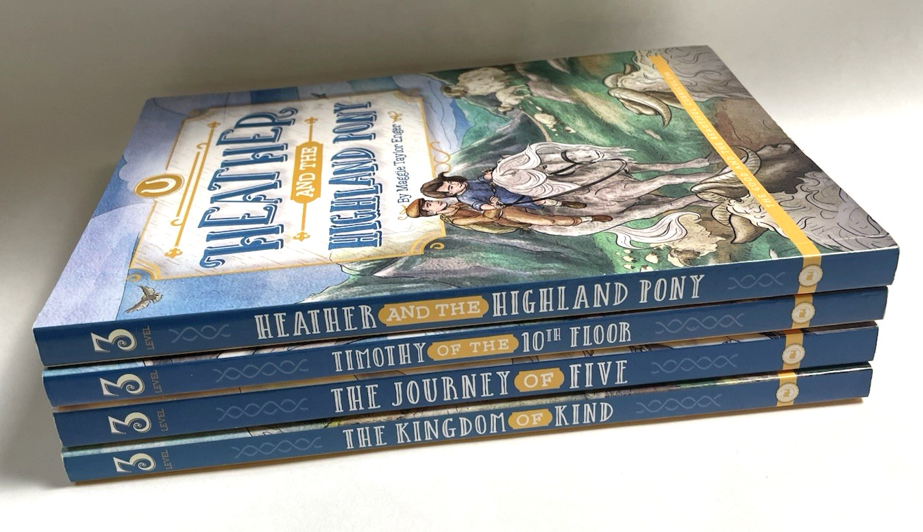 Good & The Beautiful Lvl 3 Readers Language Arts TGTB Timothy Kind Pony: 4 Books