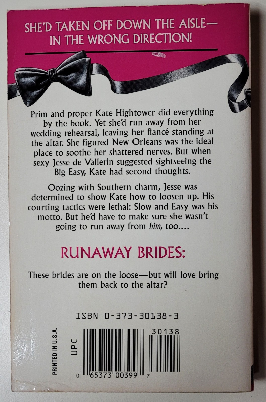 Harlequin/Silhouette Here Come the Grooms Romance Novels – 6 Runaway Brides