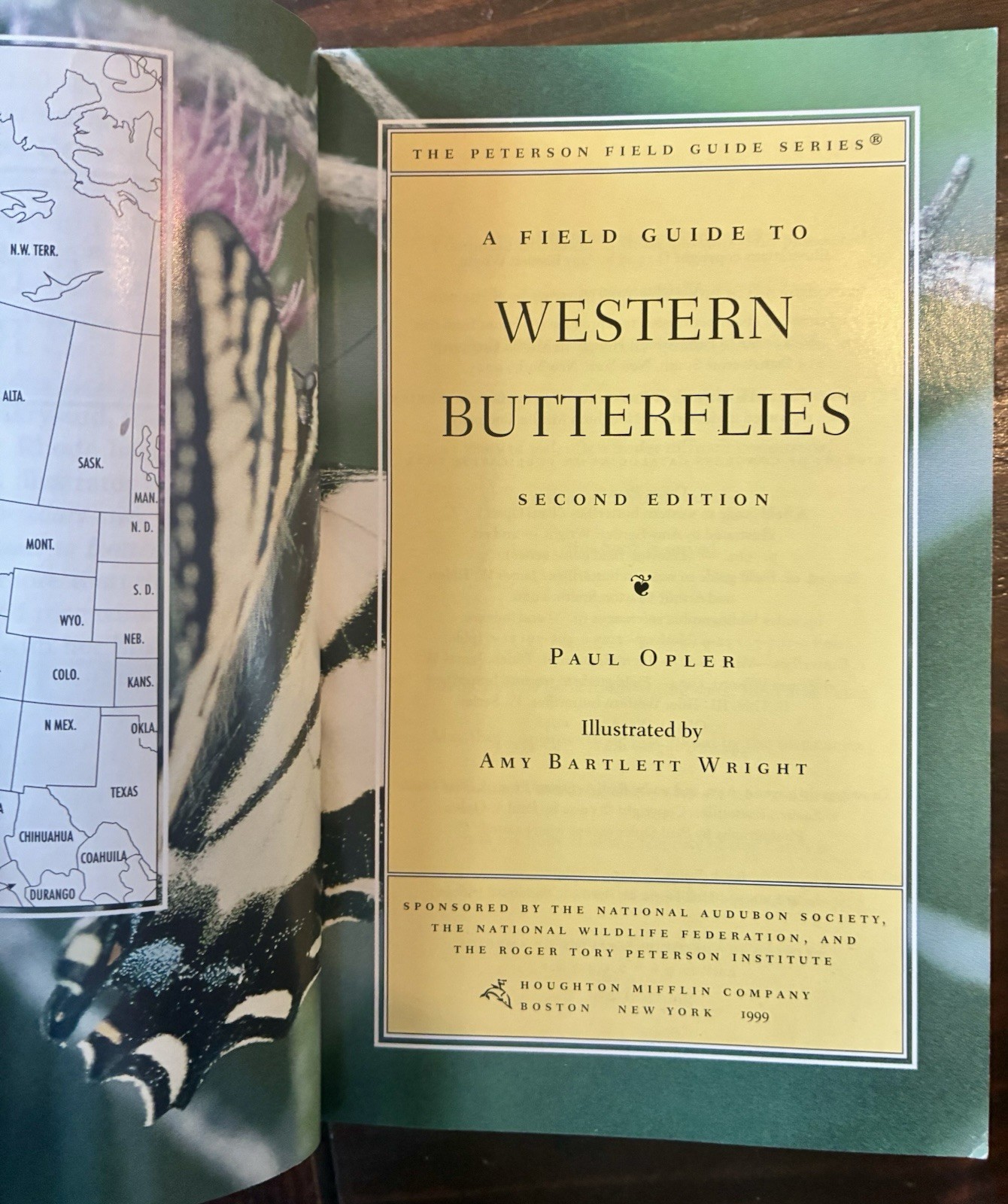 Field Guide to Western Butterflies by Paul A. Opler (1999, Trade Paperback)
