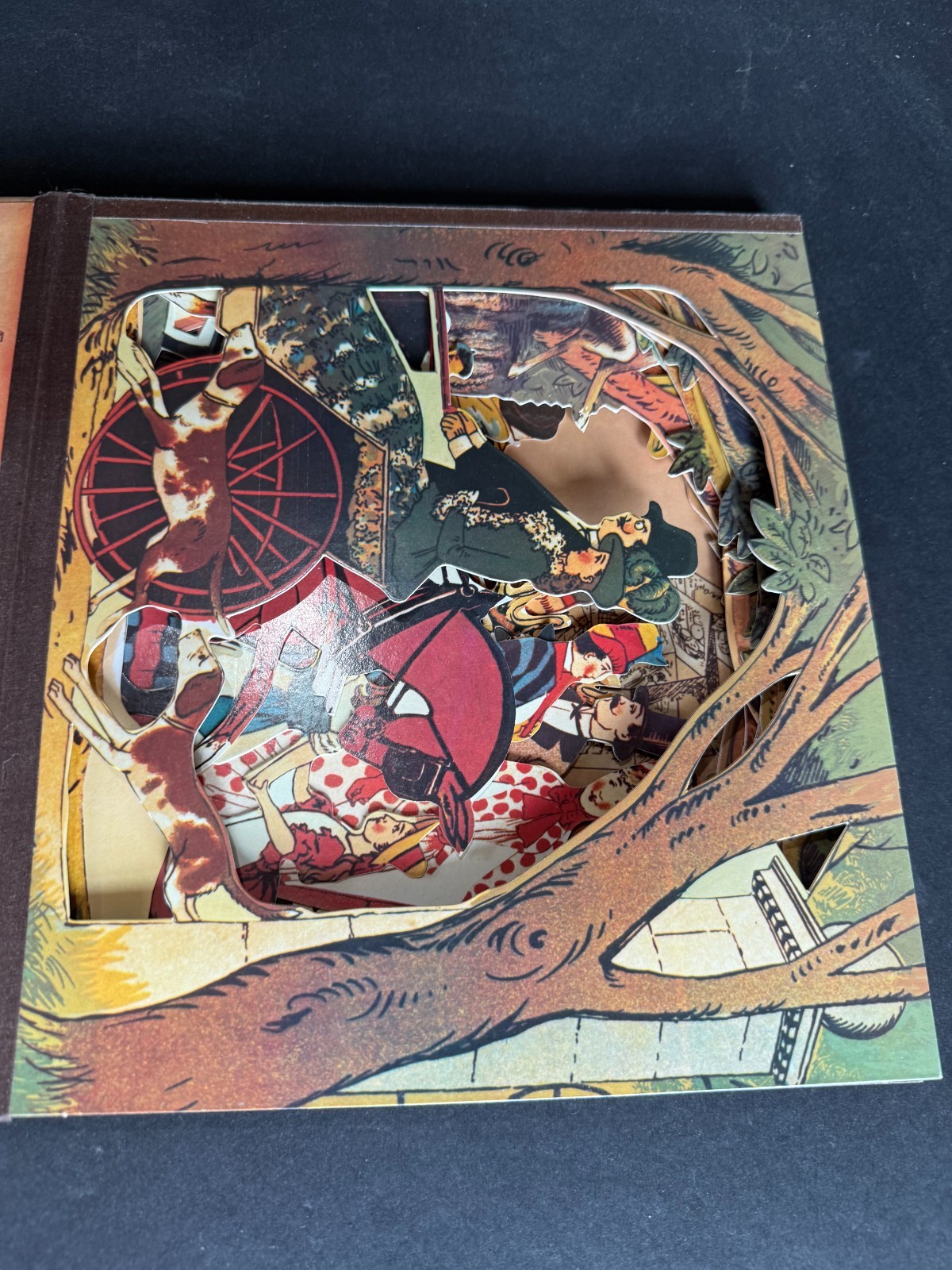 Lothar Meggendorfer The City Park Antique Stand-Up Pop-Up Book Reproduction