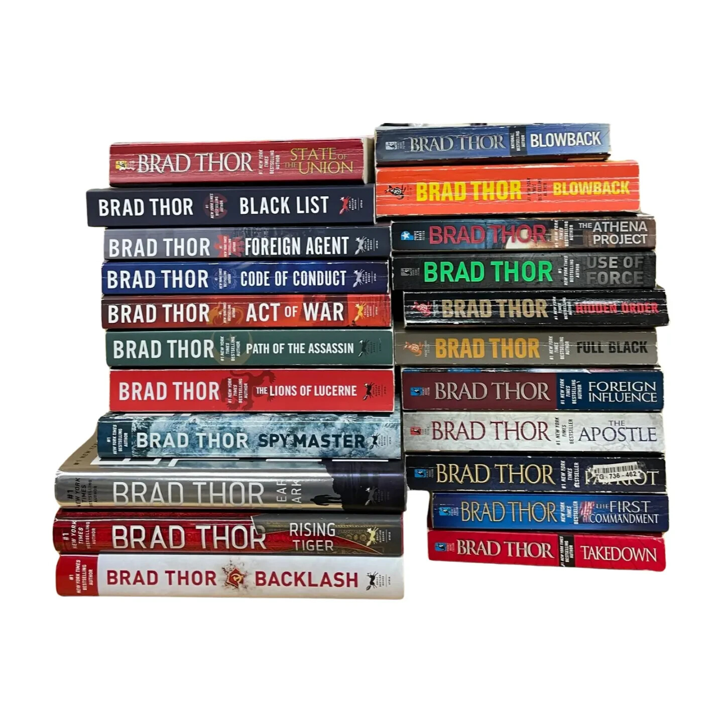 *Complete* Series Set SCOTT HARVATH 1-21 Brad Thor Lot mixed