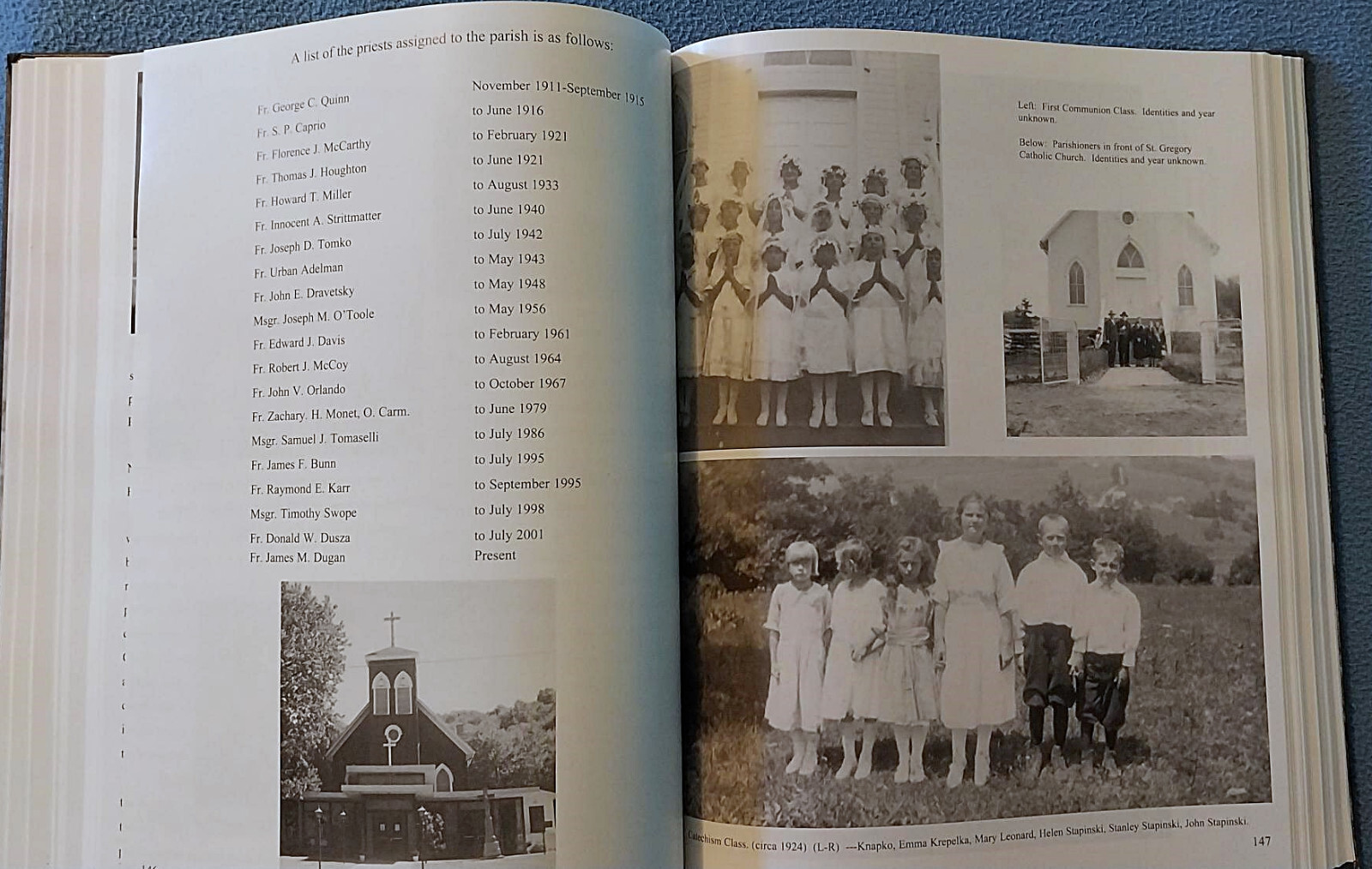 2003 Macdonaldton area, Pennsylvania history book Somerset County families mines