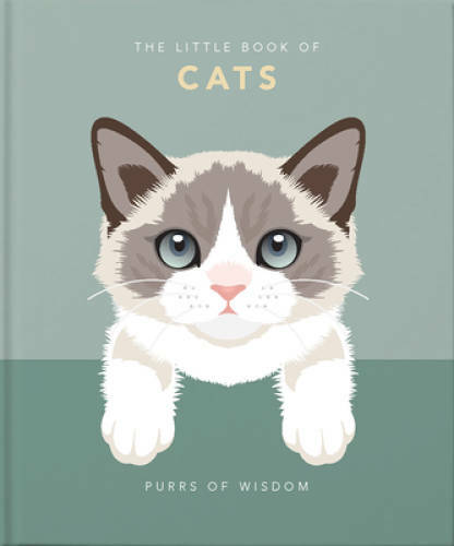 The Little Book of Cats: Purrs of Wisdom – Hardcover By Hippo, Orange – GOOD