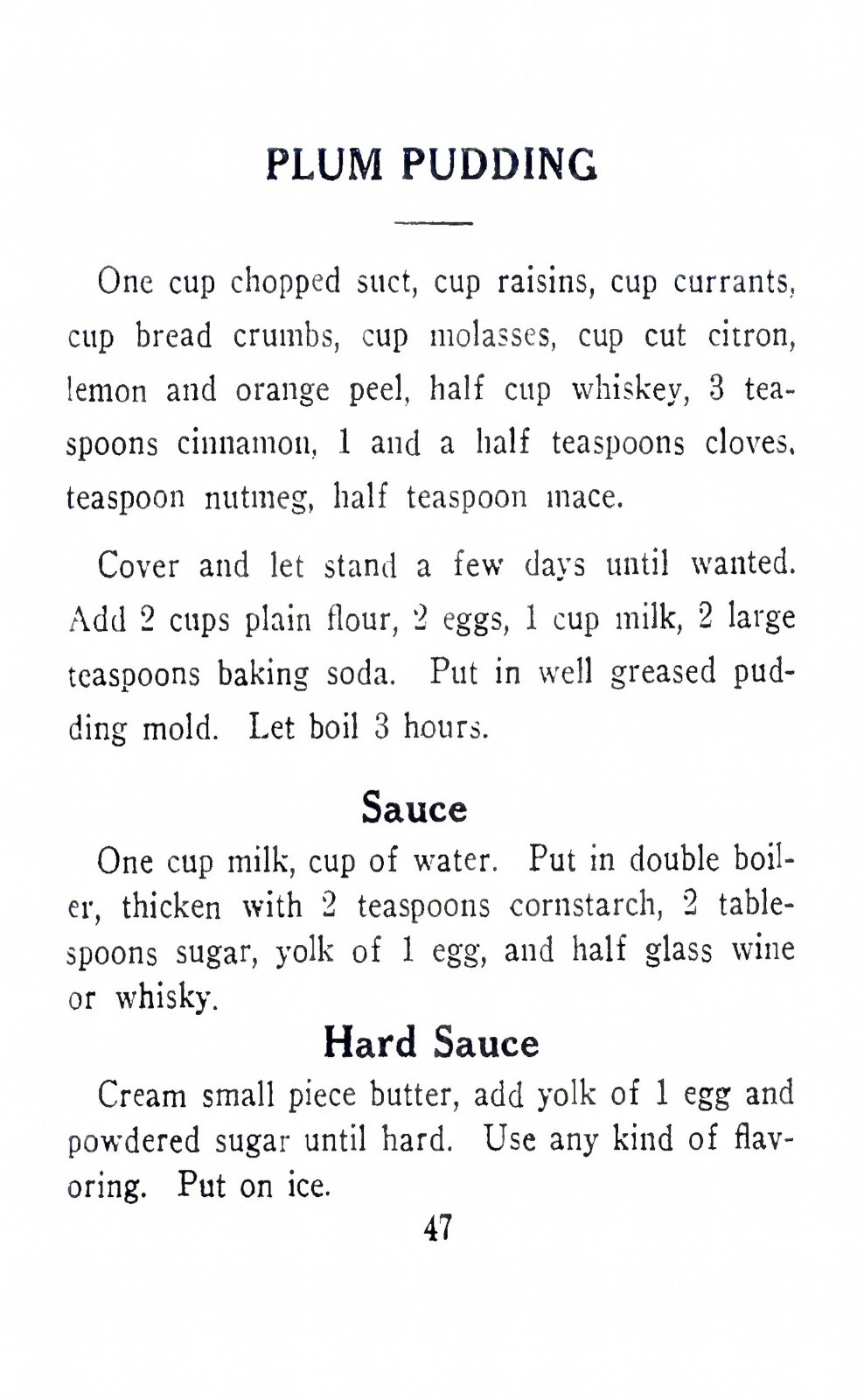 One Hundred Twenty Five cake Recipes „1915“ 124 Pages