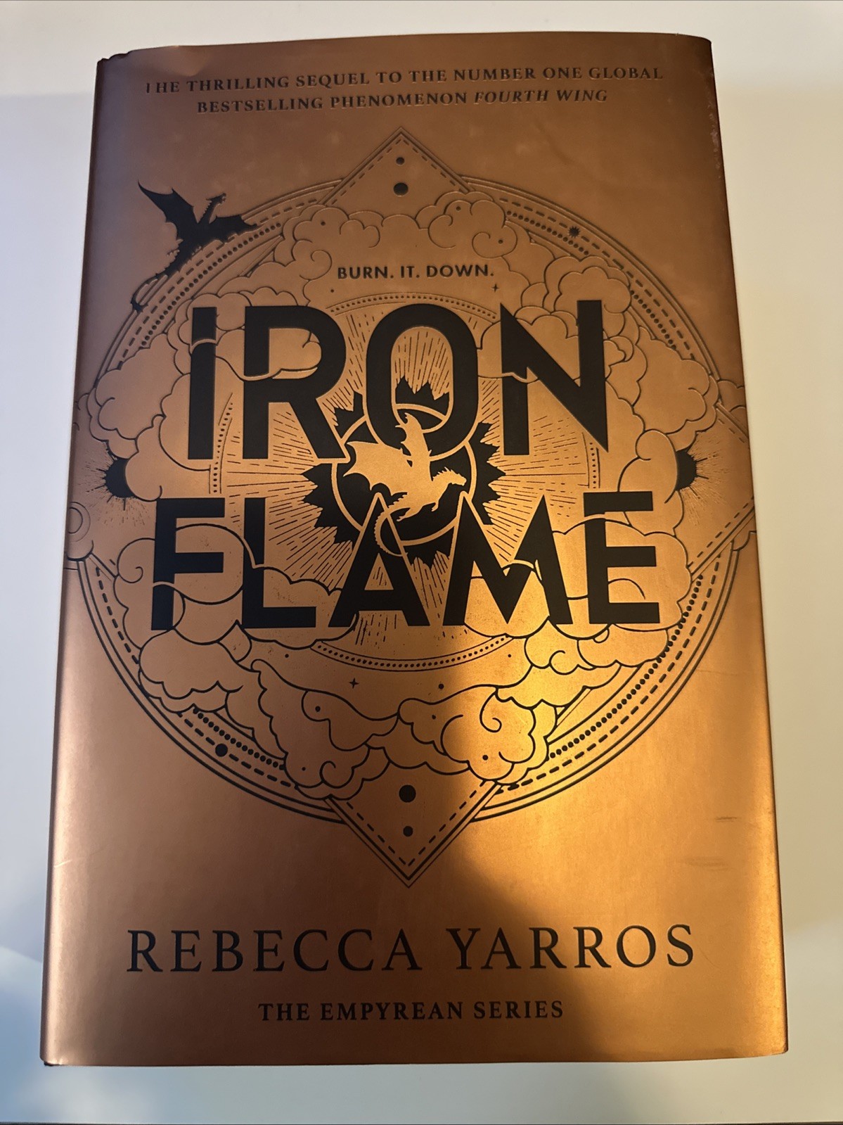 Fairyloot Special Edition Iron Flame By Rebecca Yarros Hardcover