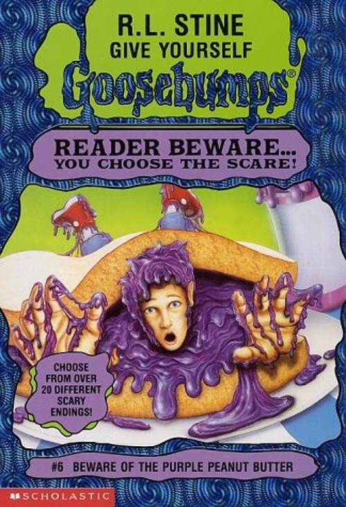 Beware of the Purple Peanut Butter Paperback R. L. Stine
