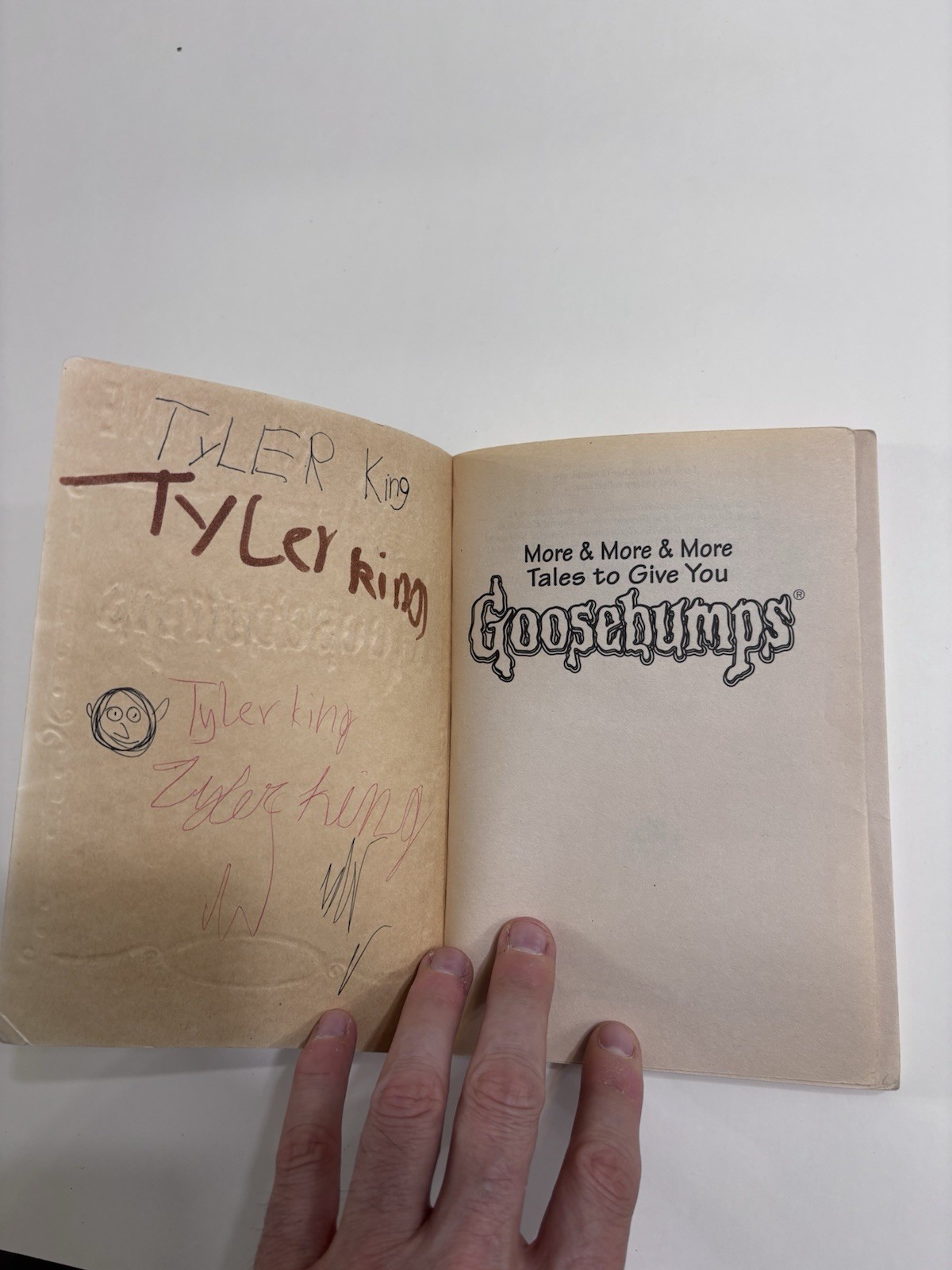 ✨R.L. Stine Goosebumps Ten Spooky Stories Special Edition #6 1997 Book