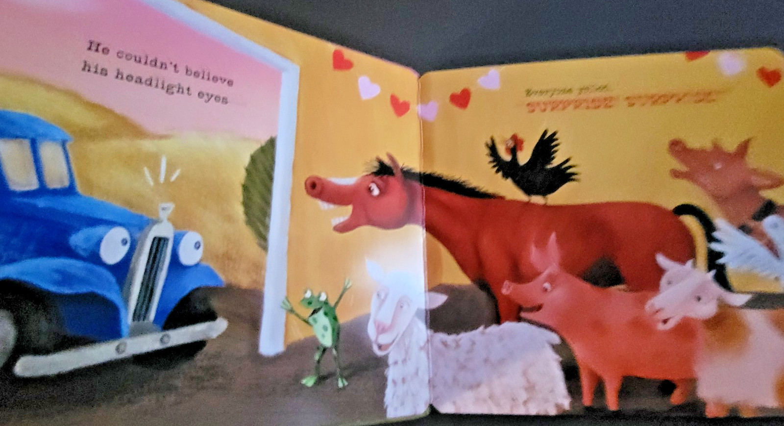 Little Blue Truck’s Valentine – Toddler Board Book by Alice Schertle – Brand New