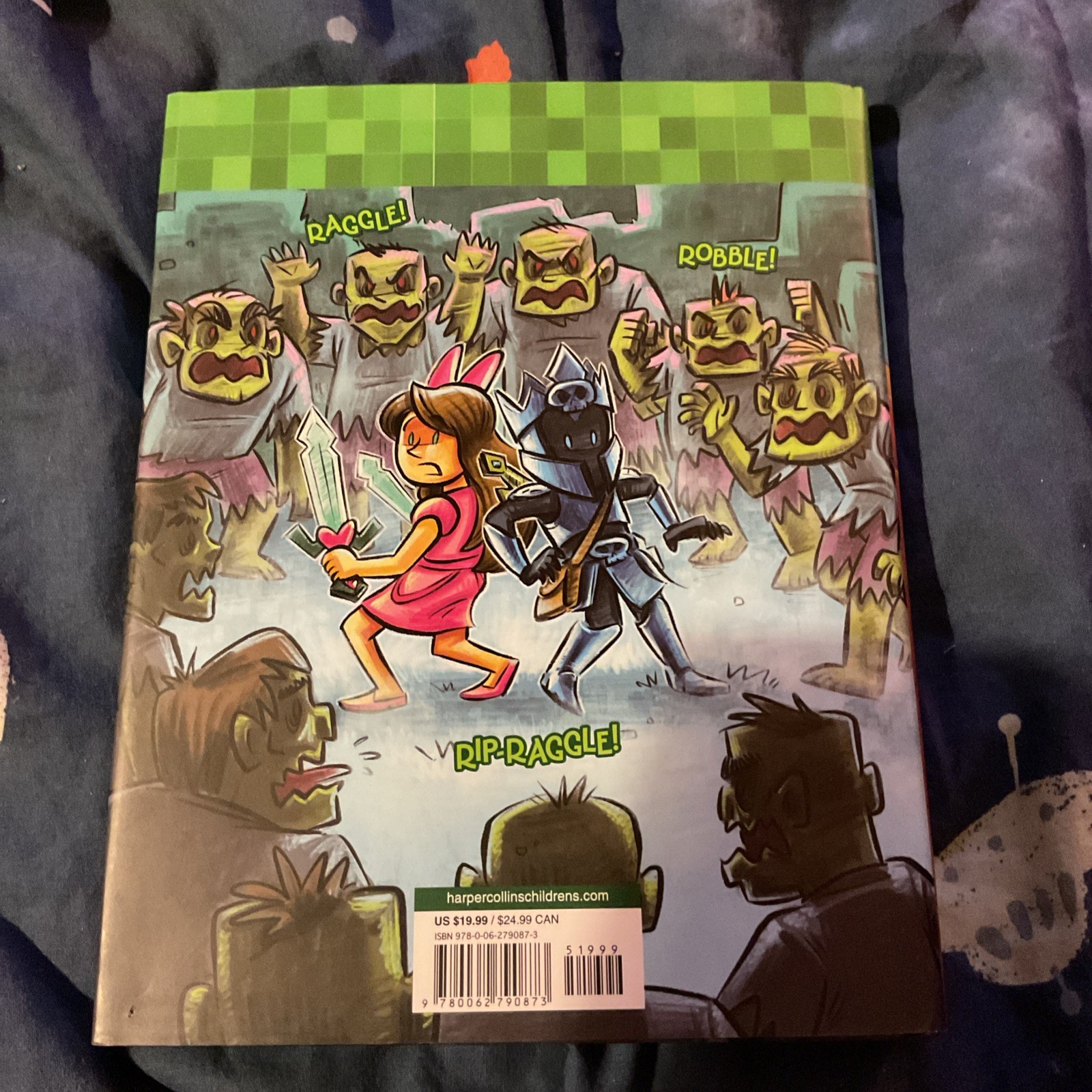 PopularMMOs Presents A Hole New World Graphic Novel hardcover book by Pat + Jen