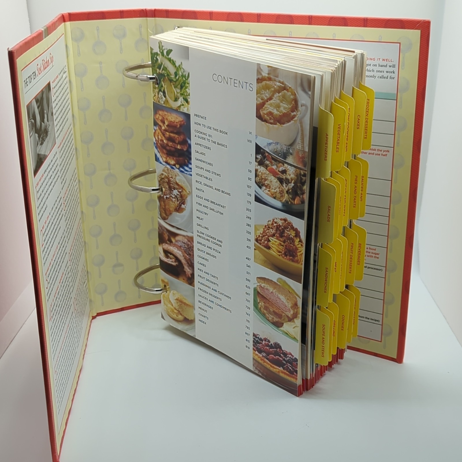 America’s Test Kitchen Family Cookbook Ring/Wire Bound 2006 Illustrated