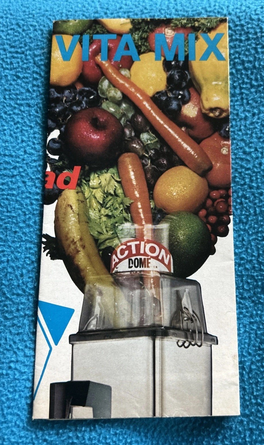 Vintage 1978 Book Recipes & Instructions for Vita Mix 3600