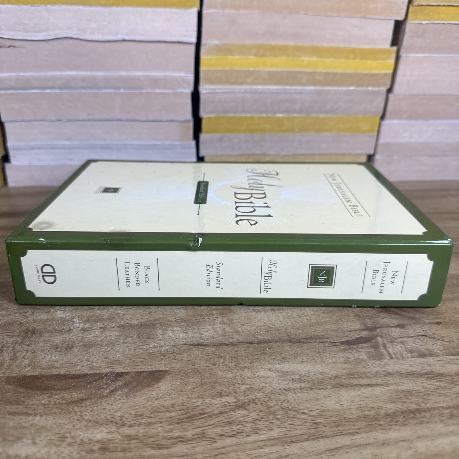 New Jerusalem Bible: Leather Edition Slipcase – Henry Wansbrough Catholic 1999