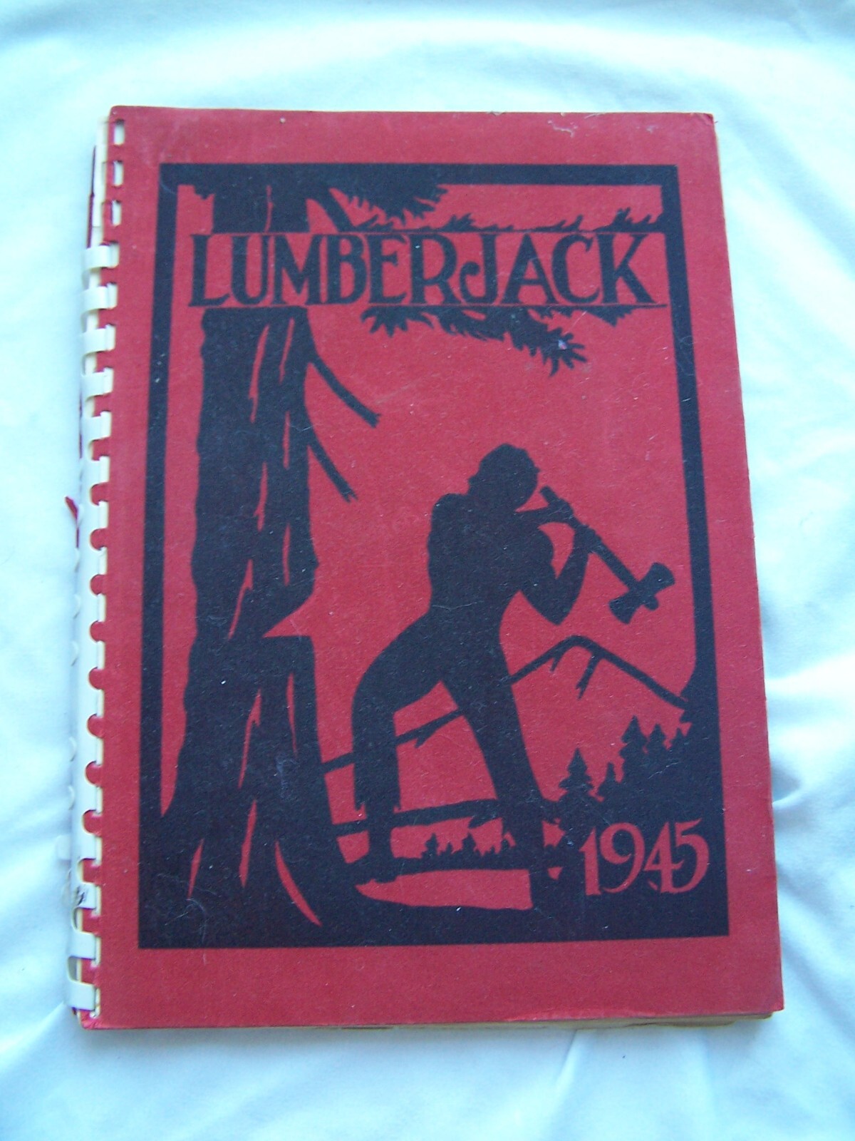 1945 R. A. LONG HIGH SCHOOL YEARBOOK LONGVIEW, WASHINGTON LUMBERJACK