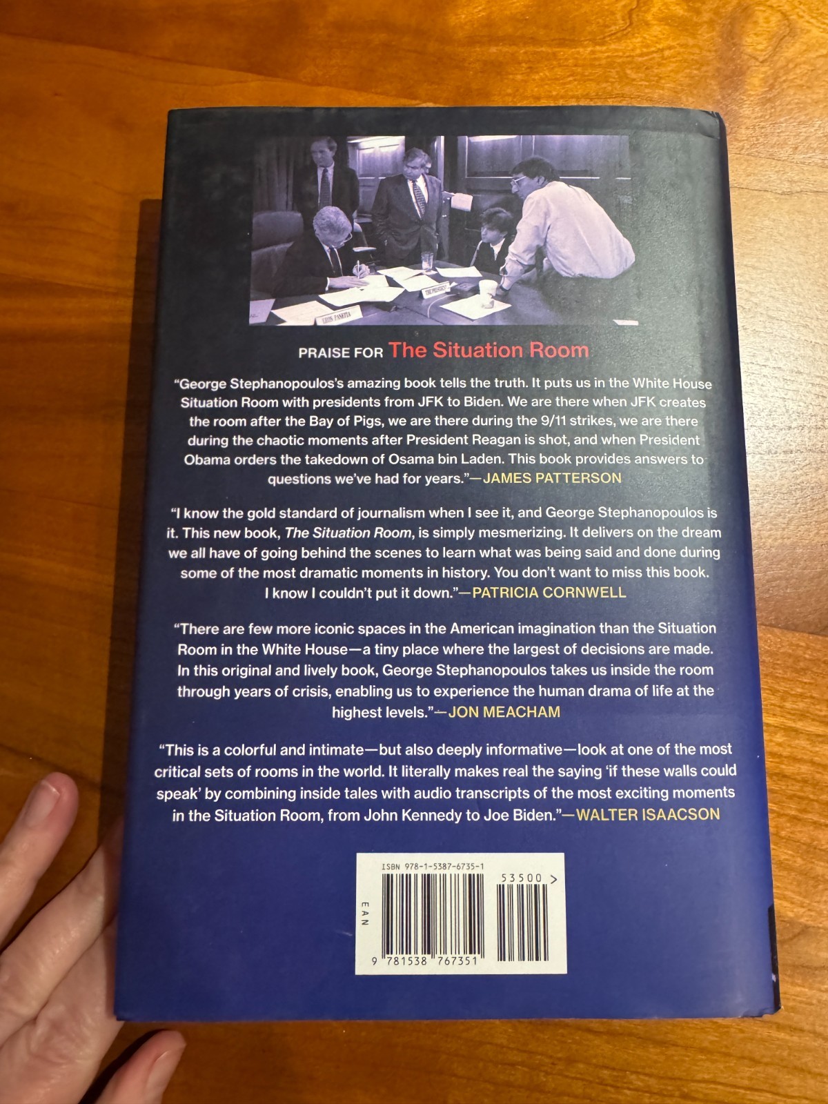 SIGNED! Situation Room: Inside Story of Presidents in Crisis Stephanopoulous