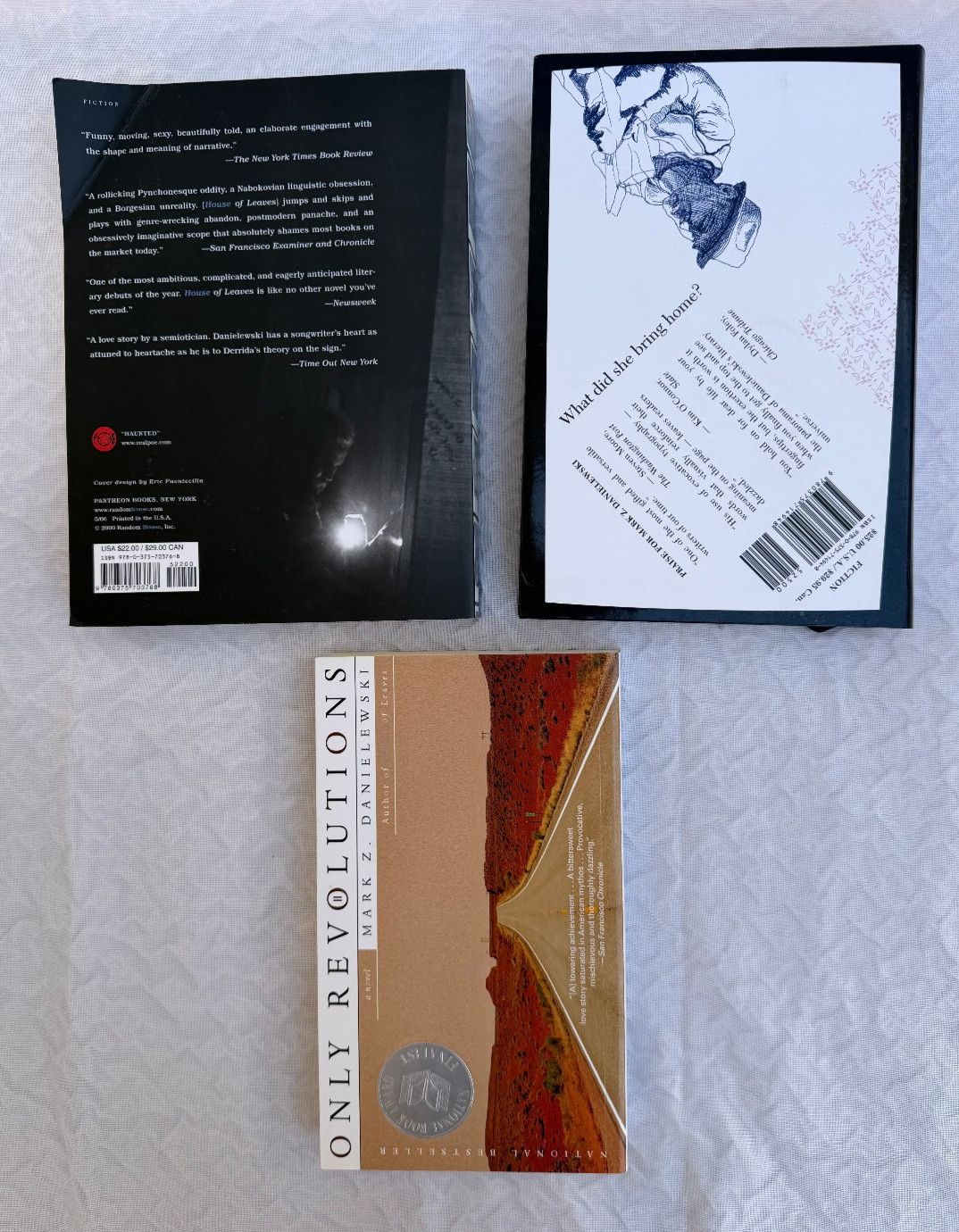 The Familiar Vol 1, Only Revolutions, Mark Z. Danielewski House of Leaves books