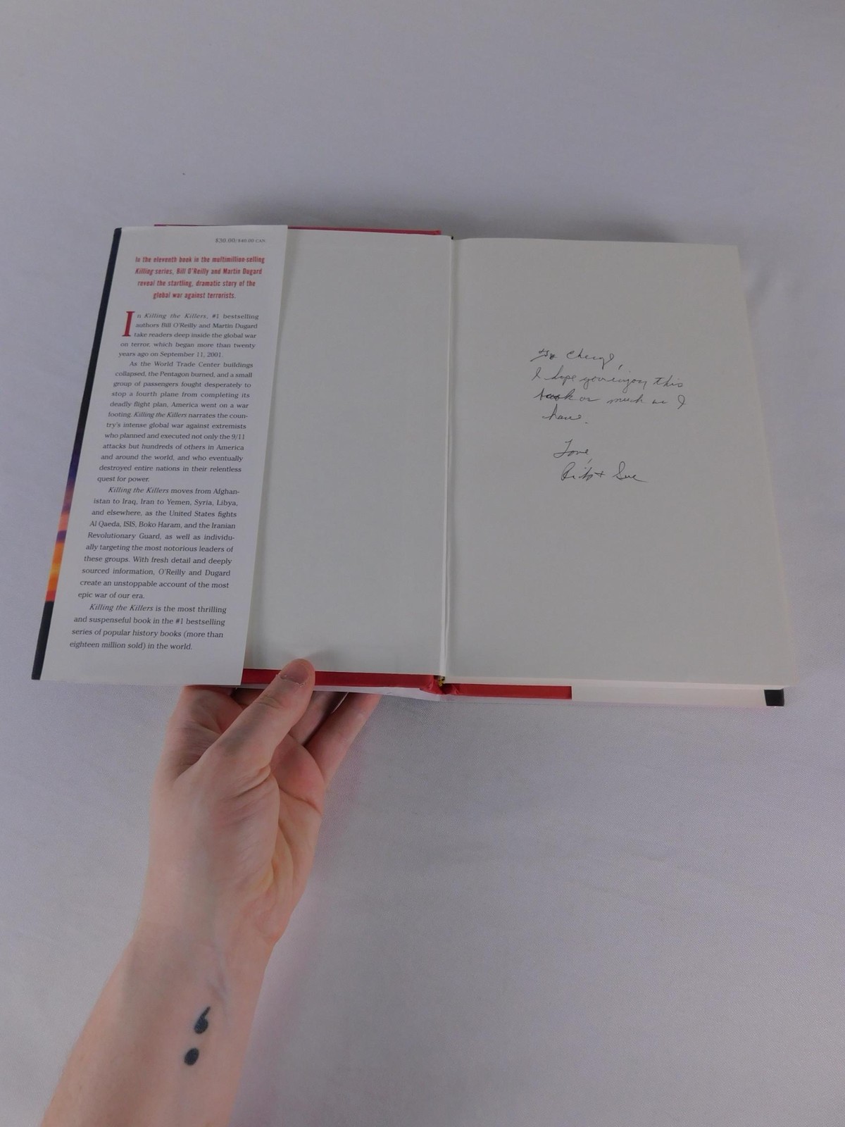 Killing The Killers Bill O’Reilly Martin Dugard St. Martin’s Press Signed HC DJ