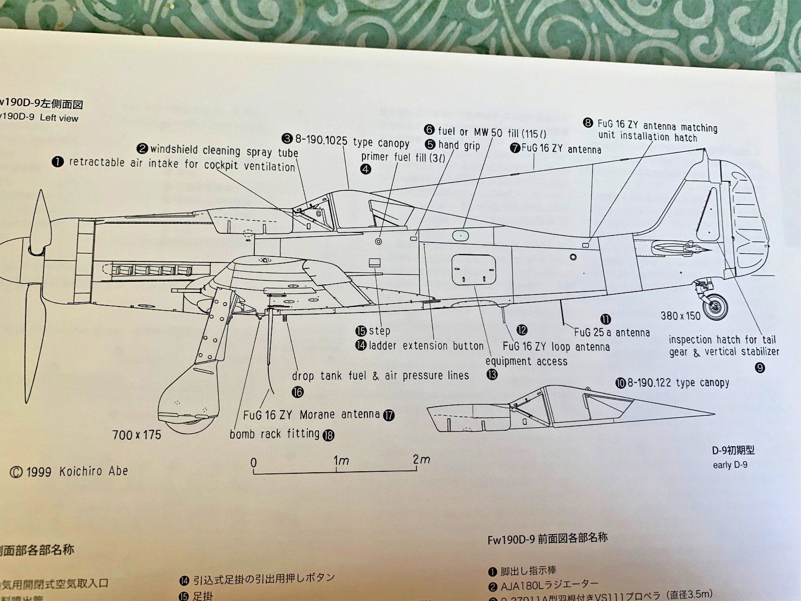 LUFTWAFFE Fw-190D DORA Modeler’s Eye Book 4 FREE USA POSTAGE