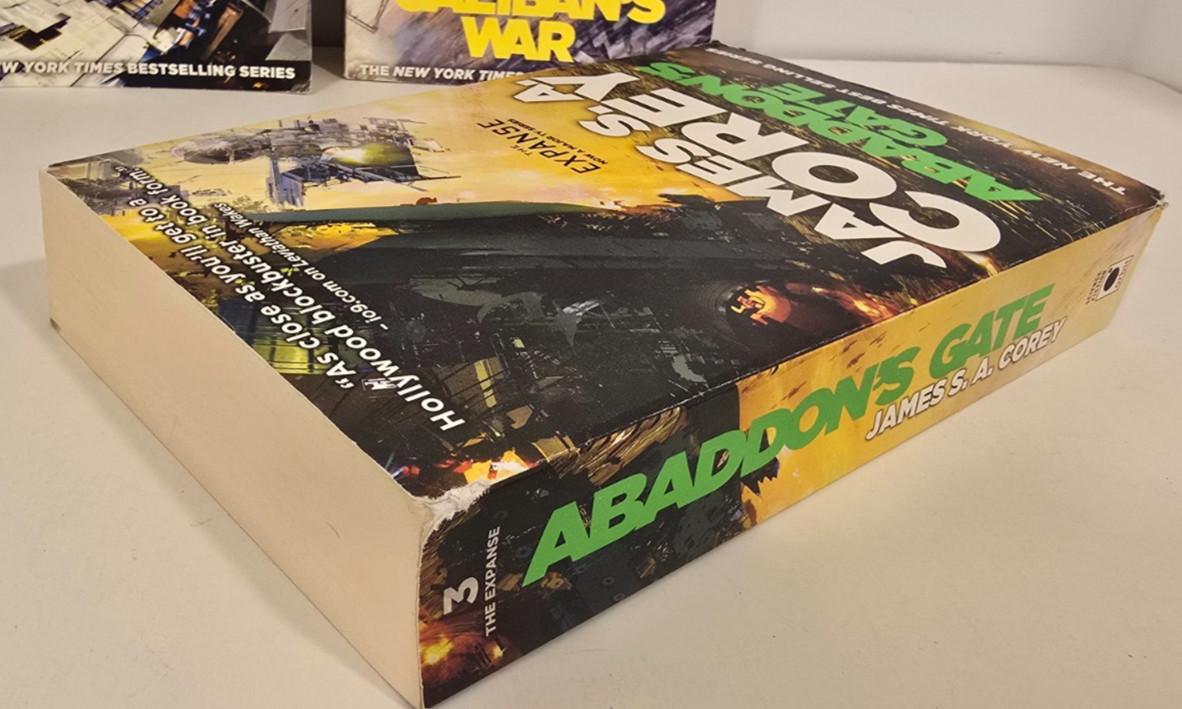 Lot of 3 The Expanse Trade Paperback books 1-3 by James S. A. Corey